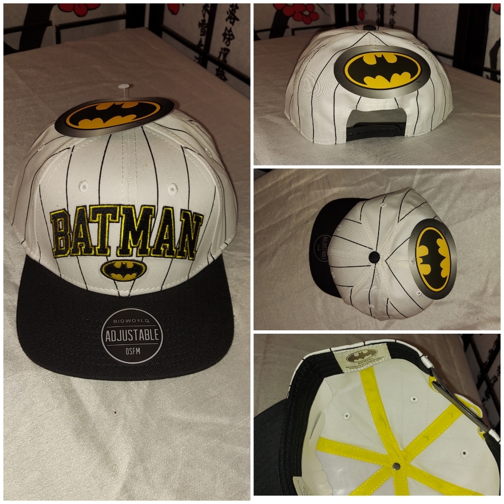 Batman snapback hat adult
